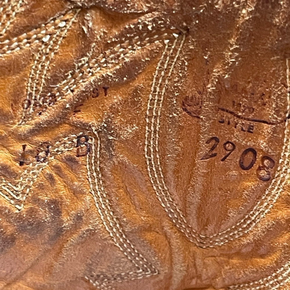 Justin 2908 Men's Boot with Brown 10B - Picture 11 of 15